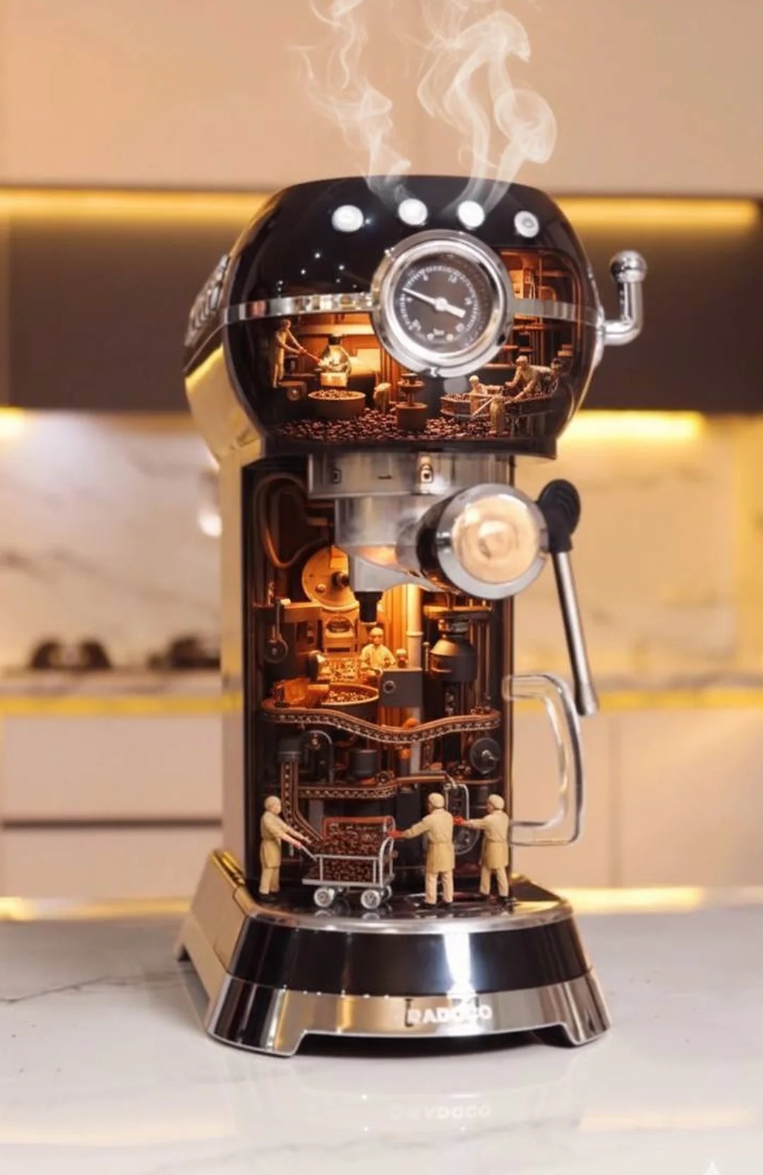 اسپرسوساز رادوکو مدل RD-LE6400 ظرفیت ۱.۵ لیتر