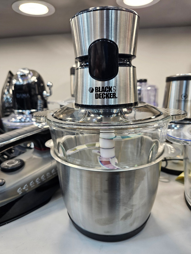 خردکن بلک اند دکر مدل ۳۰۰۰ وات ظرفیت ۴ لیتر دو کاسه