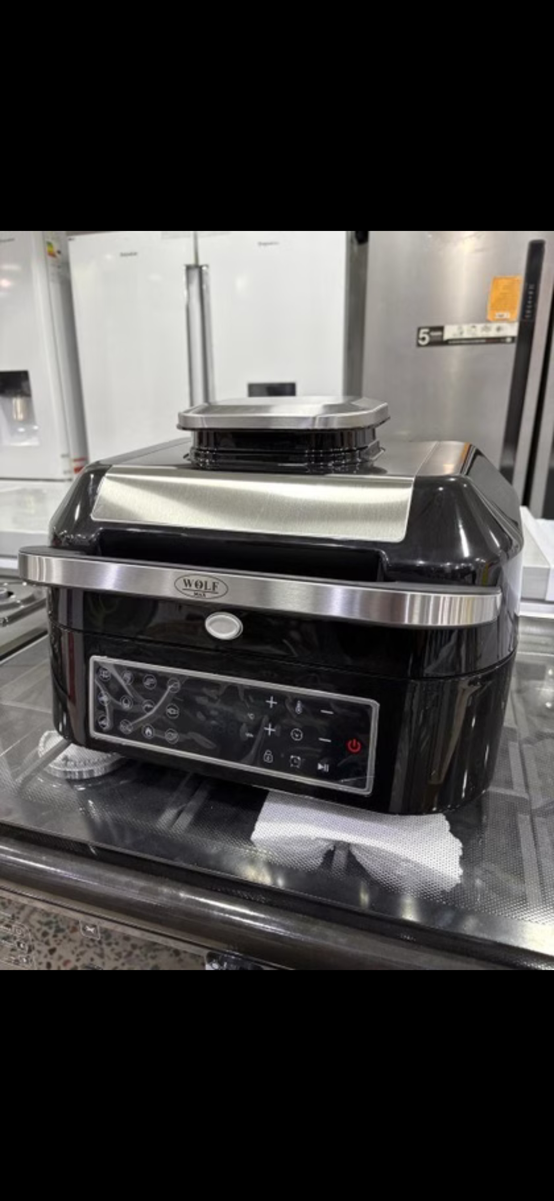 سرخ کن بدون روغن ولف مدل UUQ3368 ظرفیت ۸.۵ لیتر