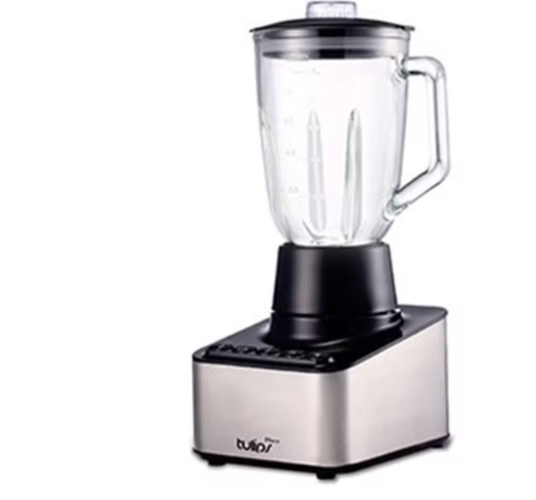 مخلوط کن تولیپس مدل BL-A474 ظرفیت ۱.۵ لیتر ۴ کاره با کاسه شیشه