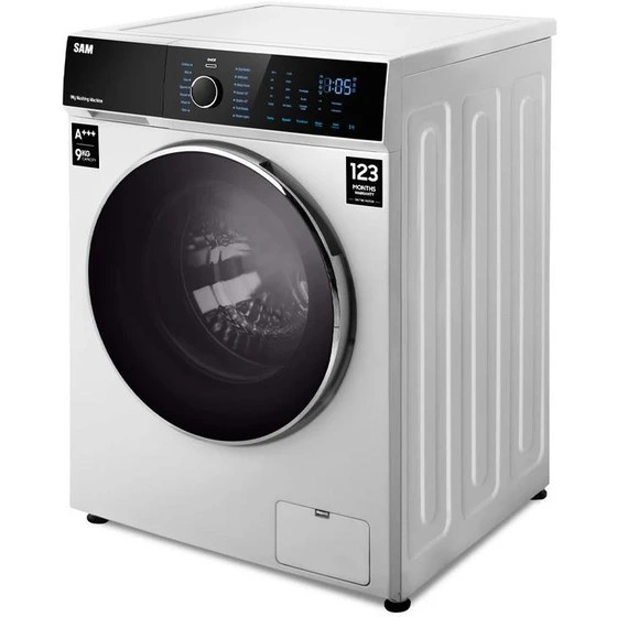 ماشین لباسشویی سام مدل DD-P1482 ظرفیت ۹ کیلوگرم درب از جلو